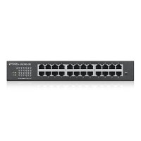 ZyXEL GS1900-24E-EU0103F, Managed, L2, Gigabit Ethernet (10/100/1000), Rack-Einbau, 1U, Wandmontage