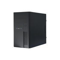 Chieftec XT-01B-350GPB, Mini Tower, PC, Schwarz, micro...