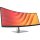 HP E45c G5 DQHD Curved Monitor, 113 cm (44.5"), 5120 x 1440 Pixel, DQHD, 3 ms, Schwarz