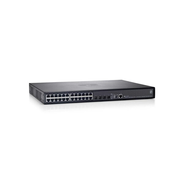 LevelOne GTL-2691, Managed, L3, Gigabit Ethernet (10/100/1000), Vollduplex, Rack-Einbau