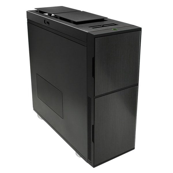 Nanoxia Deep Silence 6 Rev.B, Full Tower, PC, Schwarz, ATX, EATX, HPTX, micro ATX, Mini-ITX, XL-ATX, Stahl, 20 cm