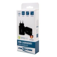 Ansmann Home Charger 130Q, Indoor, AC, 12 V, Schwarz