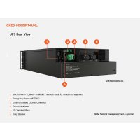 Vertiv Liebert GXE3-6000IRT4UXL, Doppelwandler (Online), 6 kVA, 6000 W, Reiner Sinus, 178 V, 288 V