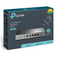 TP-LINK TL-R470T+, Ethernet-WAN, Schnelles Ethernet, Schwarz