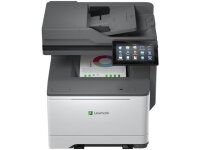 Lexmark CX635adwe, Laser, Farbdruck, 1200 x 1200 DPI, Farbkopieren, A4, Grau, Weiß