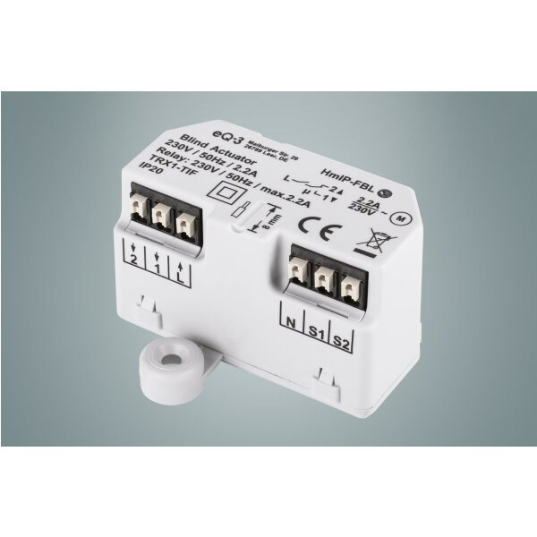 eQ-3 AG Homematic IP HmIP-FBL - Transmitter - Weiß - 180 m - IP20 - 0,2 W - 230 V