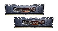 G.Skill Flare X (for AMD) F4-3200C16D-32GFX, 32 GB, 2 x 16 GB, DDR4, 3200 MHz, 288-pin DIMM