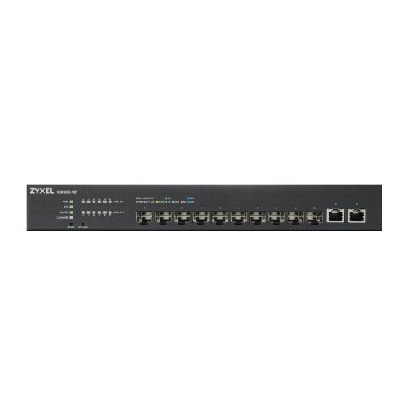 ZyXEL XS1930-12F-ZZ0101F, Managed, L2/L3, Rack-Einbau