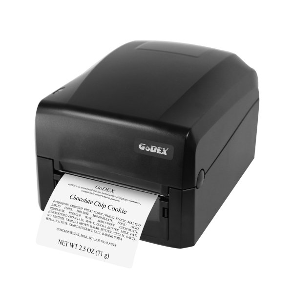 GoDEX GE300, Direkt Wärme/Wärmeübertragung, 203 x 300 DPI, 127 mm/sek, Kabelgebunden, Schwarz