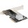 StarTech.com 10Gbe PCI Express SFP+ Netzwerkkarte - LWL Netzwerkkarte mit SFP+ Port - Open SFP+ für MSA-konforme LWL/Glasfaser/Kupfer Module/Direct-Attach Kabel - 10Gbit LWL PCIe NIC, Eingebaut, Kabelgebunden, PCI Express, Faser, 20000 Mbit/s, Schwarz