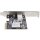 StarTech.com 10Gbe PCI Express SFP+ Netzwerkkarte - LWL Netzwerkkarte mit SFP+ Port - Open SFP+ für MSA-konforme LWL/Glasfaser/Kupfer Module/Direct-Attach Kabel - 10Gbit LWL PCIe NIC, Eingebaut, Kabelgebunden, PCI Express, Faser, 20000 Mbit/s, Schwarz