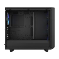 Fractal Design Meshify 2 RGB, PC, Schwarz, ATX, EATX, micro ATX, Mini-ITX, Stahl, Gehärtetes Glas, Multi, Taschenlüfter