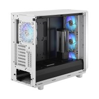 Fractal Design Meshify 2 RGB, PC, Weiß, ATX, EATX, micro ATX, Mini-ITX, Stahl, Gehärtetes Glas, Multi, Taschenlüfter