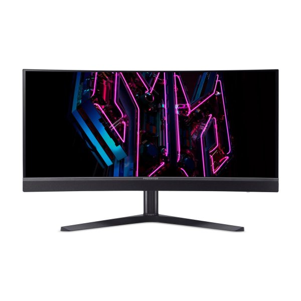 Acer Predator X34Vbmiiphuzx, 86,4 cm (34"), 3440 x 1440 Pixel, UltraWide Quad HD, OLED, 0,1 ms, Schwarz