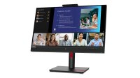 Lenovo ThinkVision T24v-30, 60,5 cm (23.8"), 1920 x 1080 Pixel, Full HD, LED, 6 ms, Schwarz