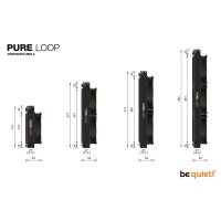 Be Quiet! PURE LOOP 120mm, All-in-One-Flüssigkeitskühler, 12 cm, Schwarz