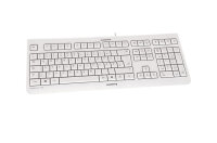 Cherry KC 1000, Volle Größe (100%), Kabelgebunden, USB, AZERTY, Grau