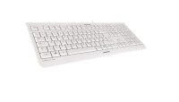 Cherry KC 1000, Volle Größe (100%), Kabelgebunden, USB, AZERTY, Grau