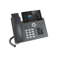 Grandstream GRP2614, IP-Telefon, Schwarz, Kabelgebundenes Mobilteil, Im Band, Out-of band, SIP-Info, 4 Zeilen, 2000 Eintragungen