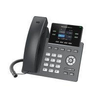 Grandstream GRP2612, IP-Telefon, Schwarz, Kabelgebundenes Mobilteil, Im Band, Außerhalb des Bandes, SIP-Info, Supervisor, Benutzer, 2 Zeilen