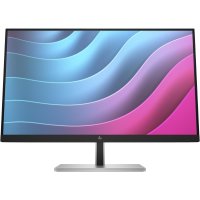 HP E-Series E24 G5 FHD Monitor, 60,5 cm (23.8"), 1920 x 1080 Pixel, Full HD, LED, 5 ms, Silber, Schwarz