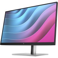 HP E-Series E24 G5 FHD Monitor, 60,5 cm (23.8"), 1920 x 1080 Pixel, Full HD, LED, 5 ms, Silber, Schwarz