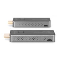 DIGITUS DS-55319 - Wireless Presentation System, 50 m Dongle, bis 16 zu 1,Full HD, Mobile Screen Sharing