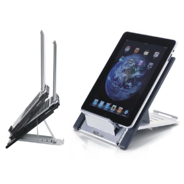 Neomounts Notebook & Tablet Ständer, Notebook-Armablage, Silber, 25,4 cm (10"), 55,9 cm (22"), 5 kg, 180 - 270 mm