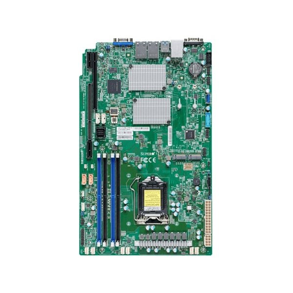 Supermicro X12STW-TF, Intel, LGA 1200 (Socket H5), Intel® Pentium®, Intel Xeon E, E-2300, DDR4-SDRAM, 128 GB