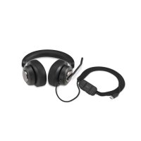 Kensington H2000 USB-C & USB-A Over-Ear Headset, Kabelgebunden, Büro/Callcenter, 20 - 20000 Hz, 190 g, Kopfhörer, Schwarz