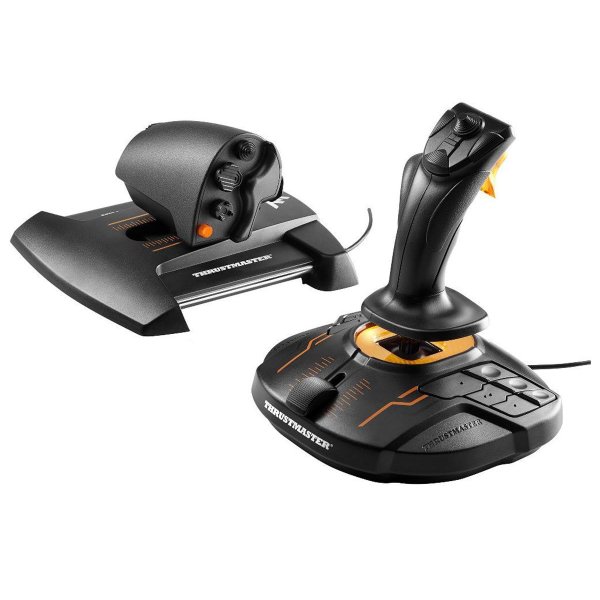 ThrustMaster T-16000M FCS Hotas, Joystick, MAC, PC, D-Pad, Analog / Digital, Kabelgebunden, USB