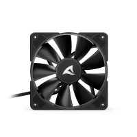 Sharkoon SilentStorm BW120 PWM, Ventilator, 12 cm, 450...