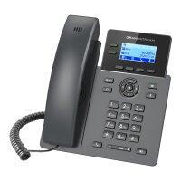 Grandstream GRP2602P, IP-Telefon, Schwarz, Kabelloses...