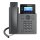 Grandstream GRP2602P, IP-Telefon, Schwarz, Kabelloses Mobilteil, 2 Zeilen, 2000 Eintragungen, LCD