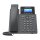 Grandstream GRP2602P, IP-Telefon, Schwarz, Kabelloses Mobilteil, 2 Zeilen, 2000 Eintragungen, LCD