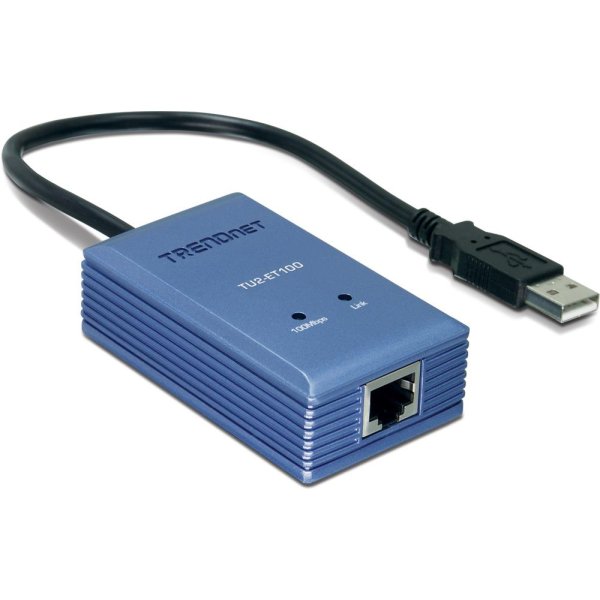 TRENDnet TU2-ET100, Kabelgebunden, USB, Ethernet, 100 Mbit/s