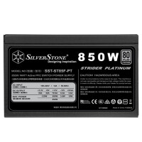 SilverStone ST85F-PT, 850 W, 90 - 264 V, 50 - 60 Hz,...