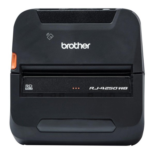 Brother RJ-4250WB, 203 x 203 DPI, 127 mm/sek, Verkabelt & Kabellos, Lithium-Ion (Li-Ion), Schwarz