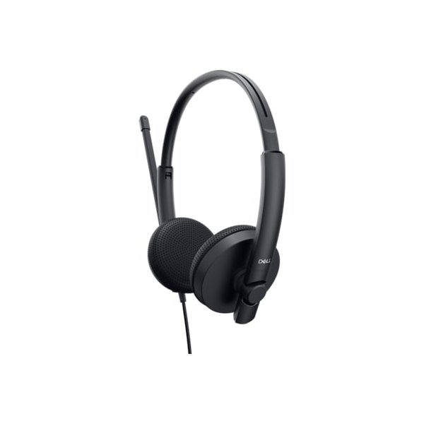 Dell Stereoheadset – WH1022, Kabelgebunden, Anrufe/Musik, 20 - 20000 Hz, 120 g, Kopfhörer, Schwarz