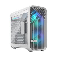 Fractal Design Torrent Compact, PC, Weiß, ATX, EATX, micro ATX, Mini-ITX, SSI CEB, Stahl, Gehärtetes Glas, Multi, Taschenlüfter