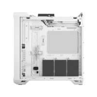 Fractal Design Torrent Compact, PC, Weiß, ATX, EATX, micro ATX, Mini-ITX, SSI CEB, Stahl, Gehärtetes Glas, Multi, Taschenlüfter