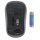 Manhattan Success Wireless Maus, USB, optisch, drei Tasten plus Mausrad, 1000 dpi, blau, Beidhändig, Optisch, RF Wireless, 1000 DPI, Schwarz, Blau