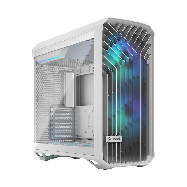 Fractal Design Torrent, PC, Weiß, ATX, EATX, ITX, micro ATX, SSI CEB, SSI EEB, Stahl, Gehärtetes Glas, Multi, Taschenlüfter