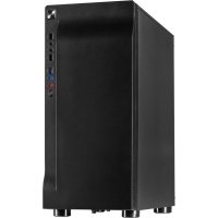 Inter-Tech A-3411 Creek, Tower, PC, Schwarz, ATX, ITX,...