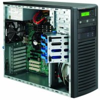 Supermicro CSE-732D3-1K26B, Midi Tower, PC, Schwarz, ATX,...