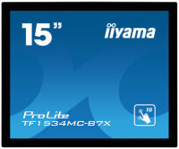 Iiyama TF1534MC-B7X, 38,1 cm (15"), 1024 x 768 Pixel, XGA, 370 cd/m², Multi-Nutzer, 7H