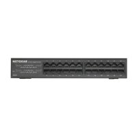 Netgear GS324 - Unmanaged - Gigabit Ethernet (10/100/1000) - Rack-Einbau - Wandmontage