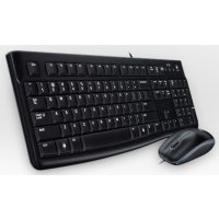 Logitech Desktop MK120, Kabelgebunden, USB, QWERTZ,...