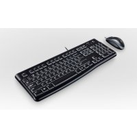 Logitech Desktop MK120, Kabelgebunden, USB, QWERTZ,...