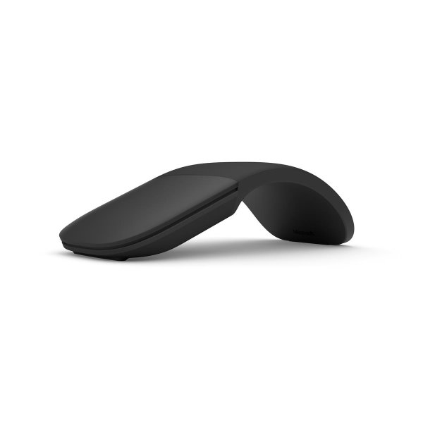 Microsoft Surface Arc Mouse, Beidhändig, BlueTrack, Bluetooth, 1800 DPI, Schwarz